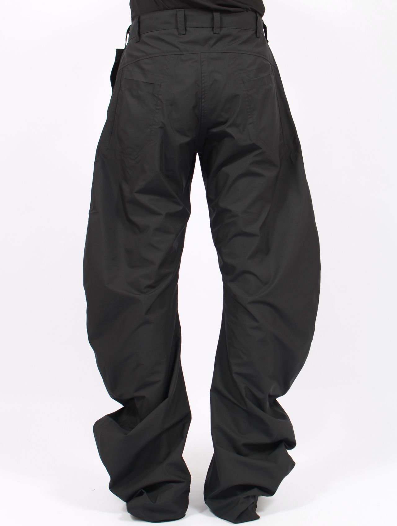 【25AW】6ポケット パネル ツイスト トラウザーズ / 6Pocket Panel Twist Trousers / ブラック