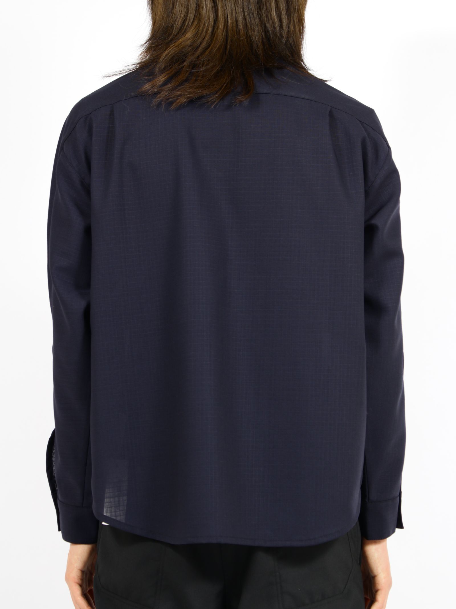 【26SS】ウール マッキーノ シャツ / MACKINAW SHIRTS WOOL / ブラック