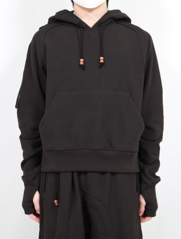 JIAN YE 25SS ORBIT MASK HOOD (Black)