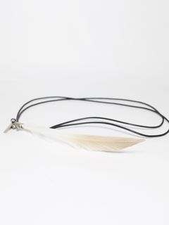 フェザーネックレス NECKLACE FEATHER