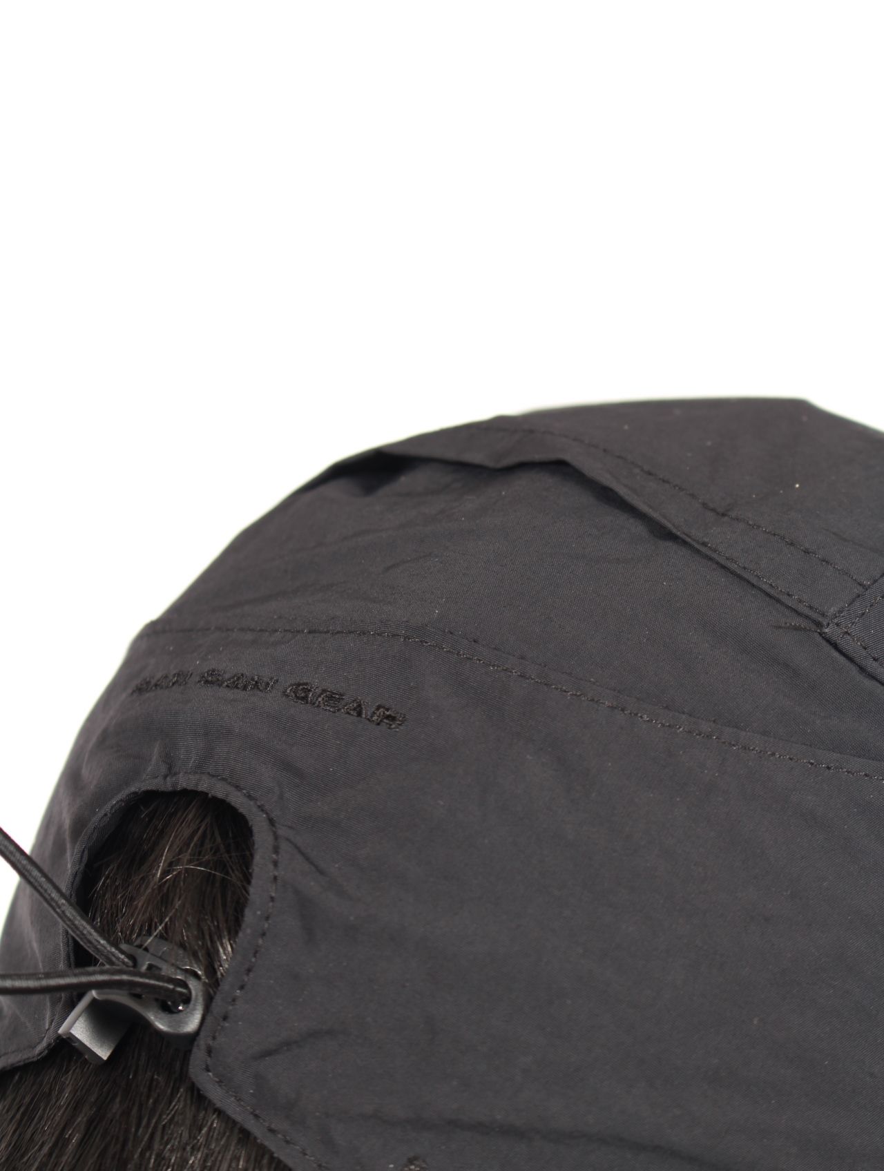 【25AW】ロー アングル キャップ / LOW ANGLE CAP / ブラック