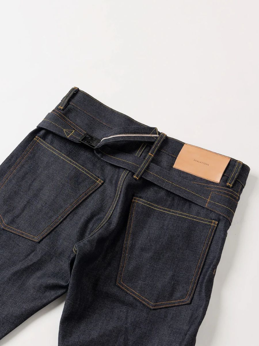 【26AW】 スリム テーパード セルビッジ デニム パンツ / SLIM TAPERD SELVEDGE DENIM PANTS -Anderson- .06 / RIGID INDIGO ( インディゴ )