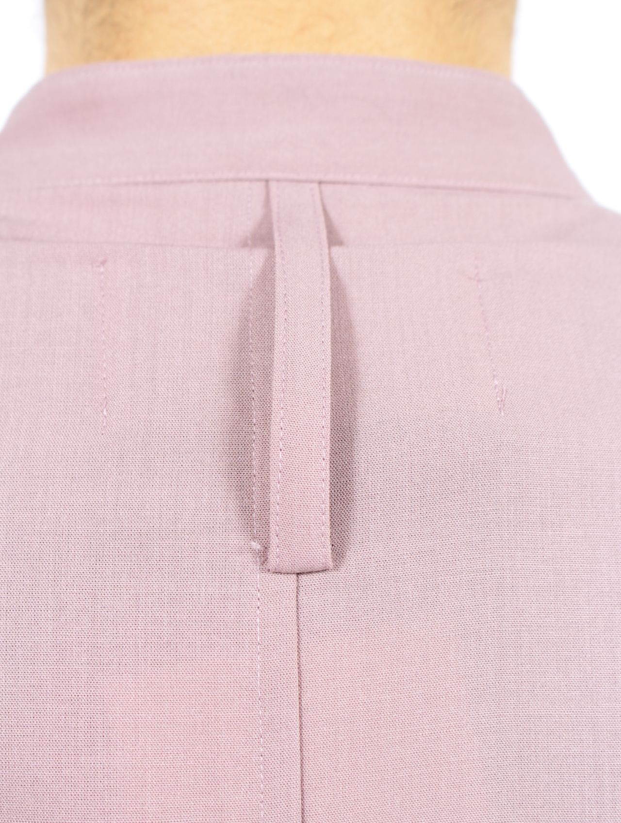 【24AW】スリット バンド カラー シャツ / SLIT BAND COLLAR SHIRT / アズキ