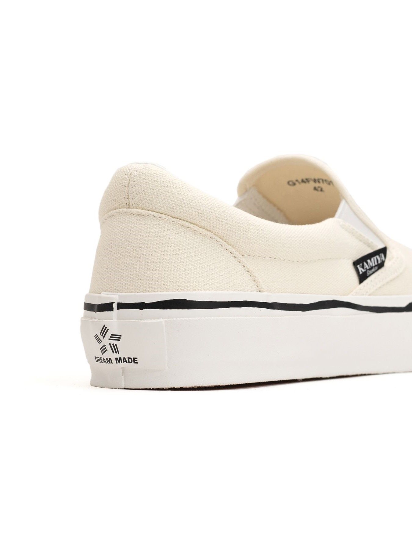 【25SS】"コーネル" ヴァルカナイズ スニーカー / "CORNELL"VULCANIZED SNEAKER / ホワイト