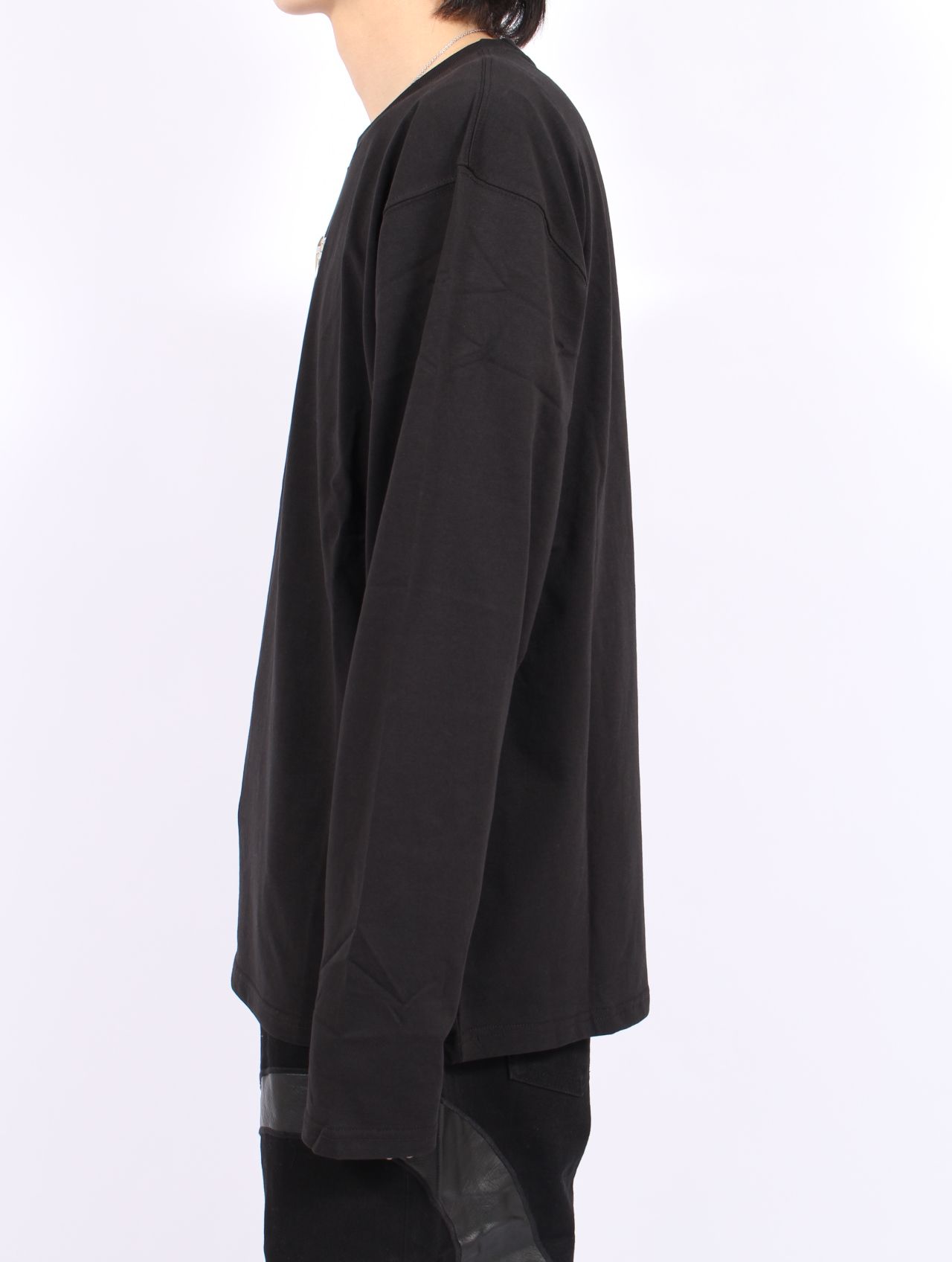 【25AW】TC ベーシック ロングスリーブ Tシャツ / TC BASIC LONG-SLEEVE / ブラック