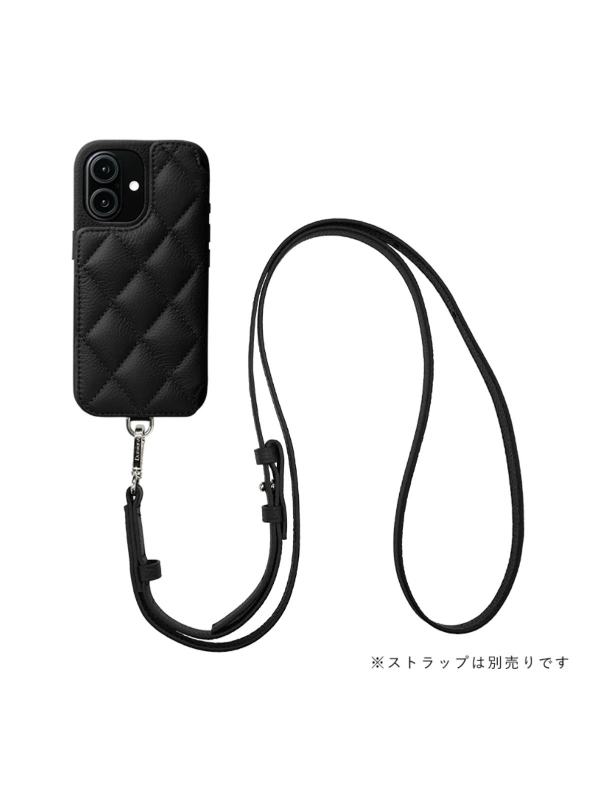 【iPhone 17】グレース スマートフォンケース / GRACE / ブラック
