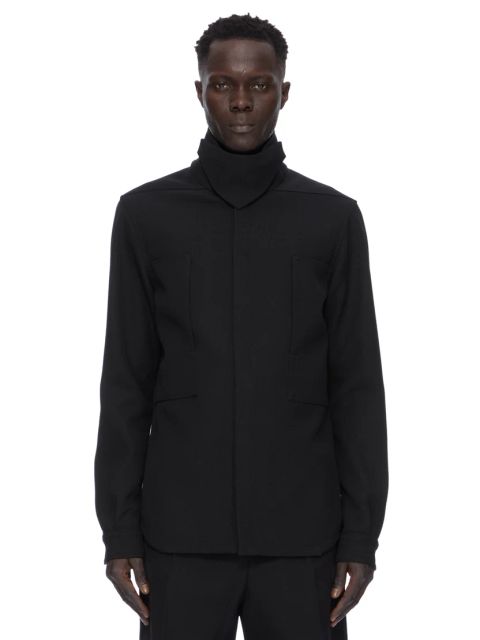 【26AW】 アウター シャツ / OUTERSHIRT / ブラック