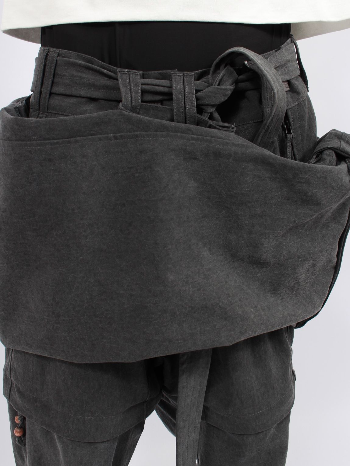 【25AW】ヤタガラス パンツ / 八咫烏 PANTS / ウォッシュブラック