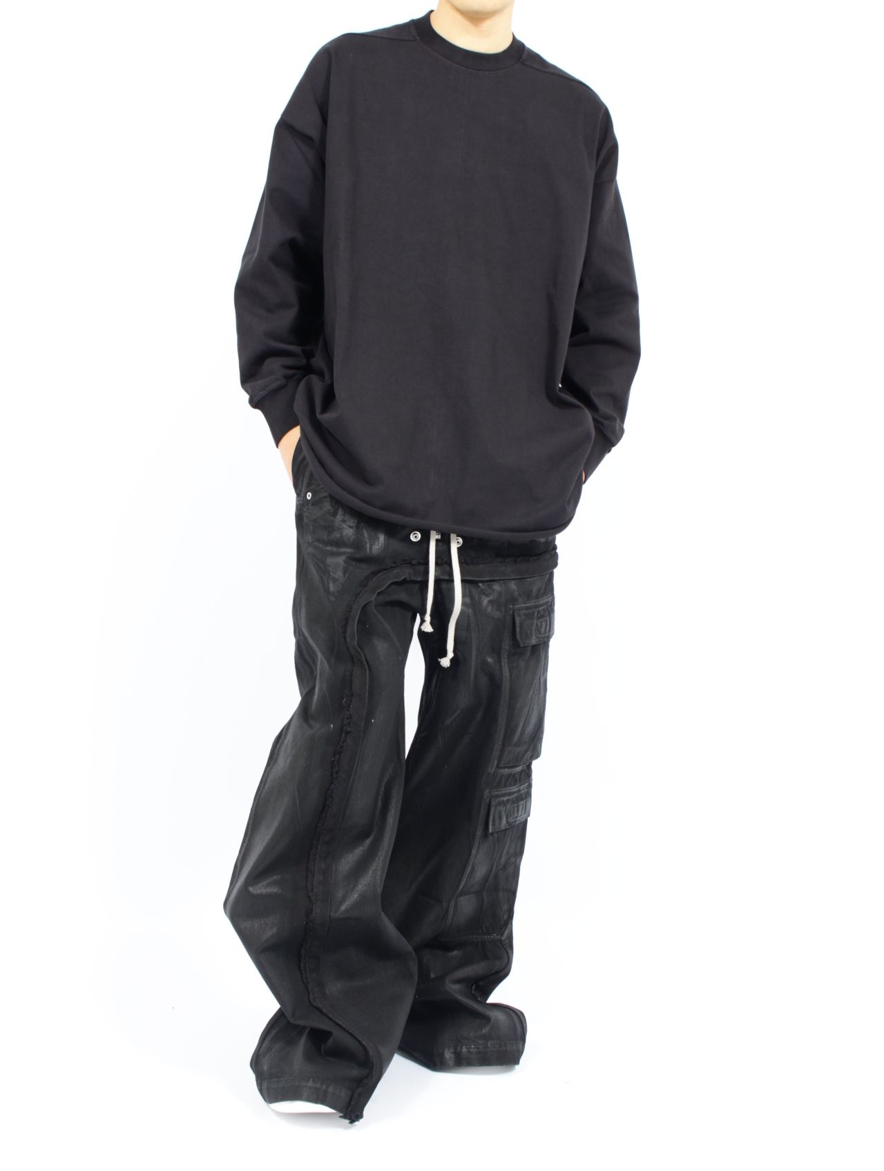 Rick Owens DRKSHDW ロングスリーブ Tシャツ ロンT RICK OWENS DRKSHDW - 【25SS】トミー ロングスリーブ T / TOMMY