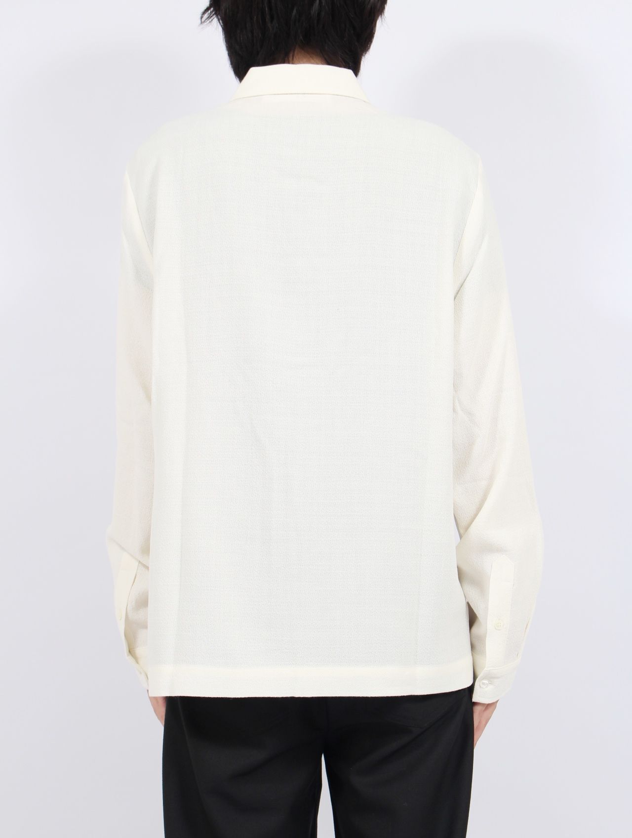 【25AW】定番 センス シャツ 長袖 / SENSE SHIRT / オフホワイト