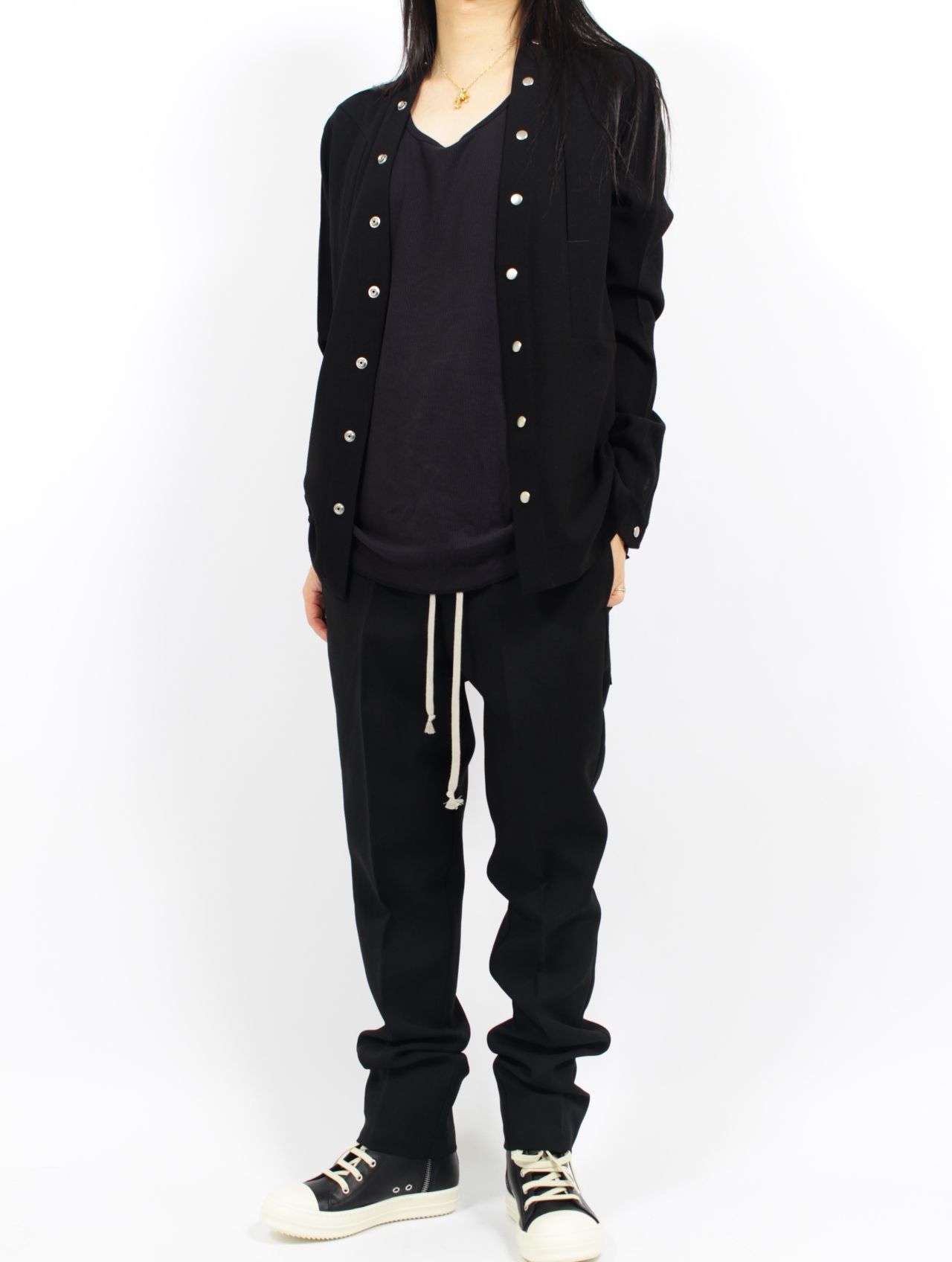RICK OWENS - 【25AW】ドローストリング スリム サルエルパンツ