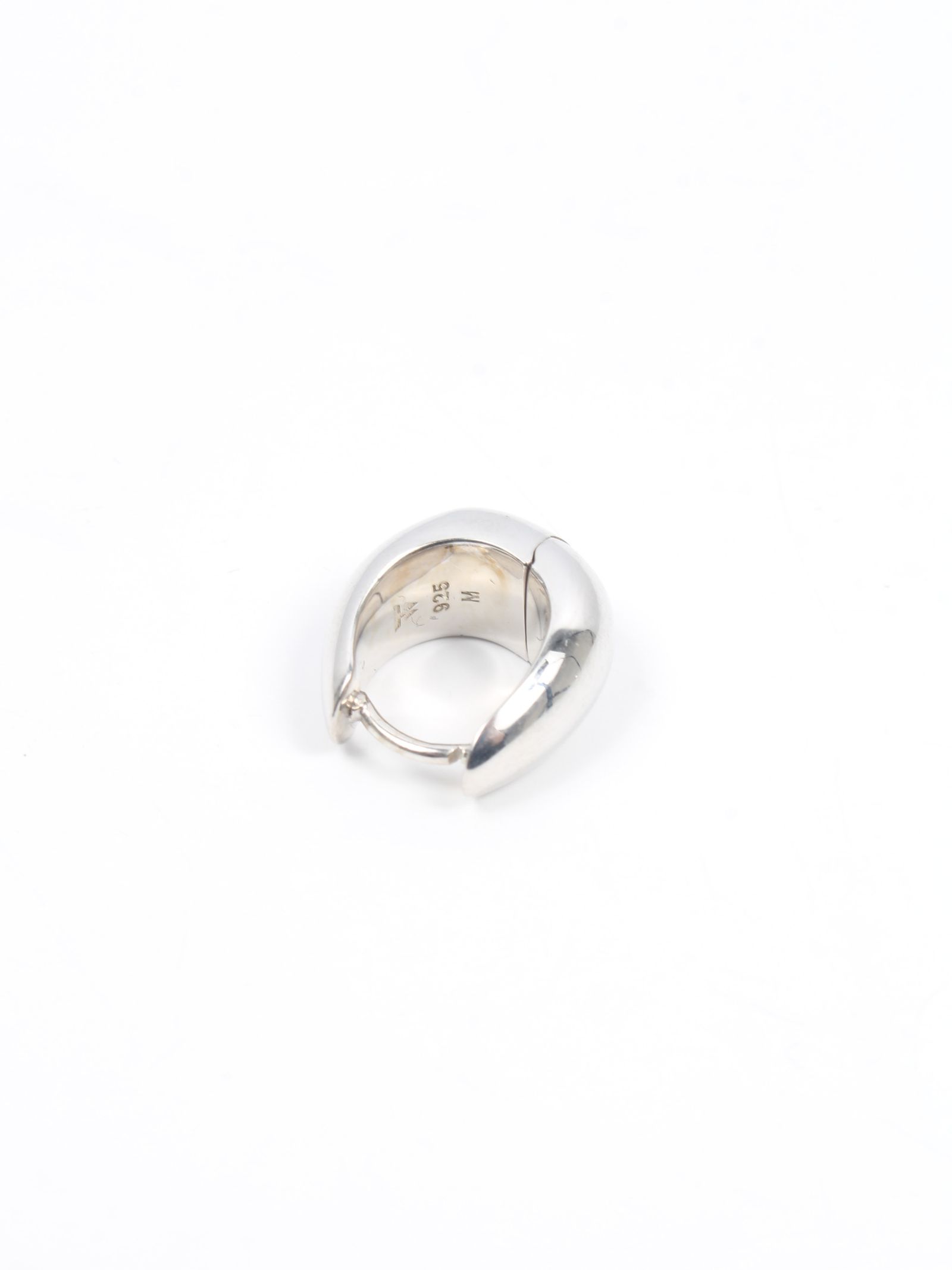 【両耳用】アイス フープ スモール ピアス / ICE HOOP SMALL / シルバー