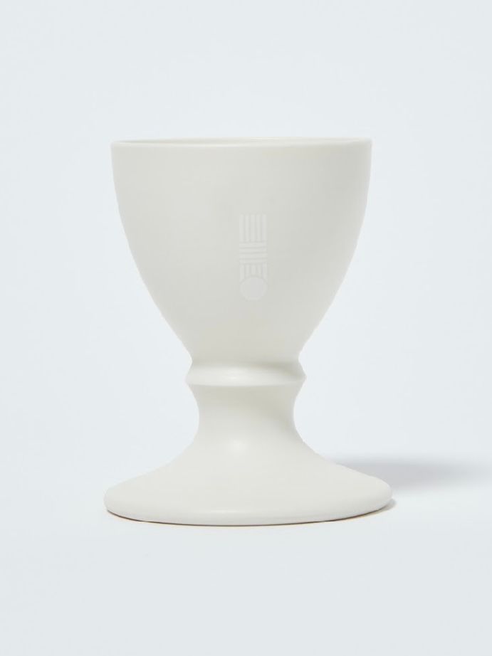 HIROTAKE IIDA 別注 磁器 ワイングラス / SEIHAI : PORCELAIN WINE GLASS / ホワイト