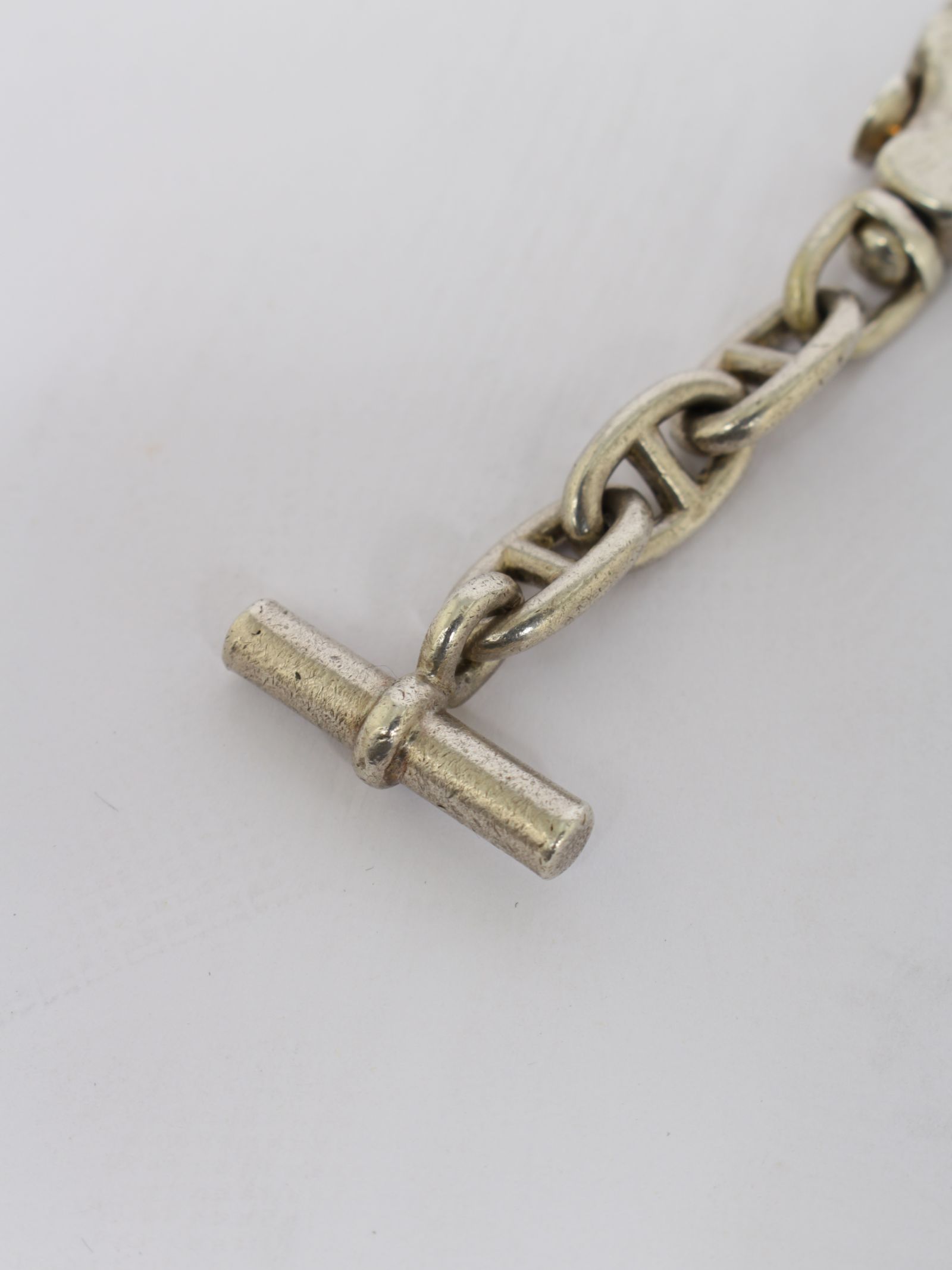 【HERMES VINTAGE】 90'S キーリング シルバー925 / KEY RING / シルバー