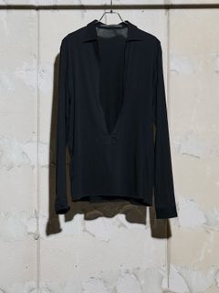 【26SS】ケイブ シャツ / CAVE V SHIRT / ブラック