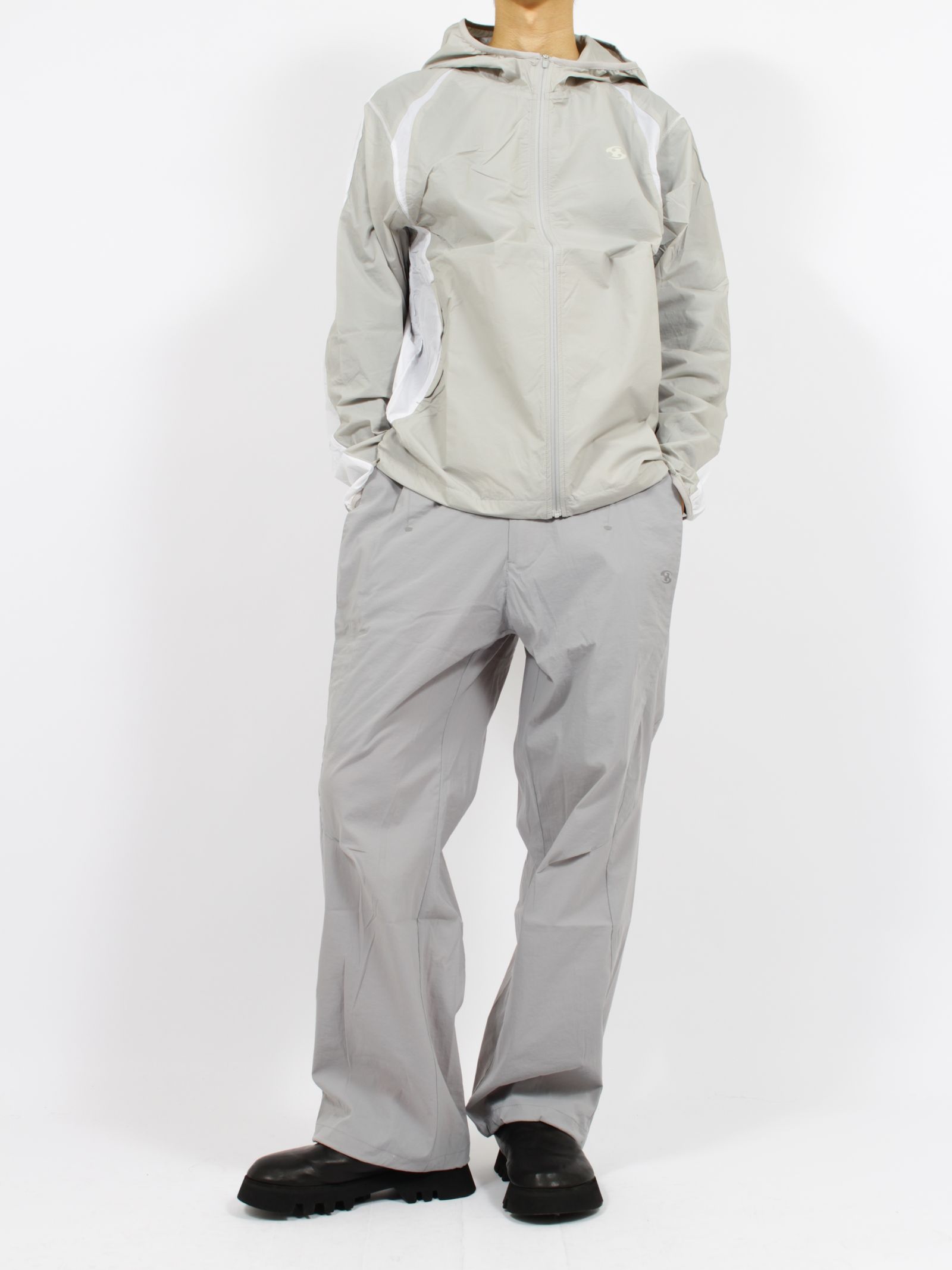 【26SS】パネルド ジャケット / PANELED JACKET / グレー