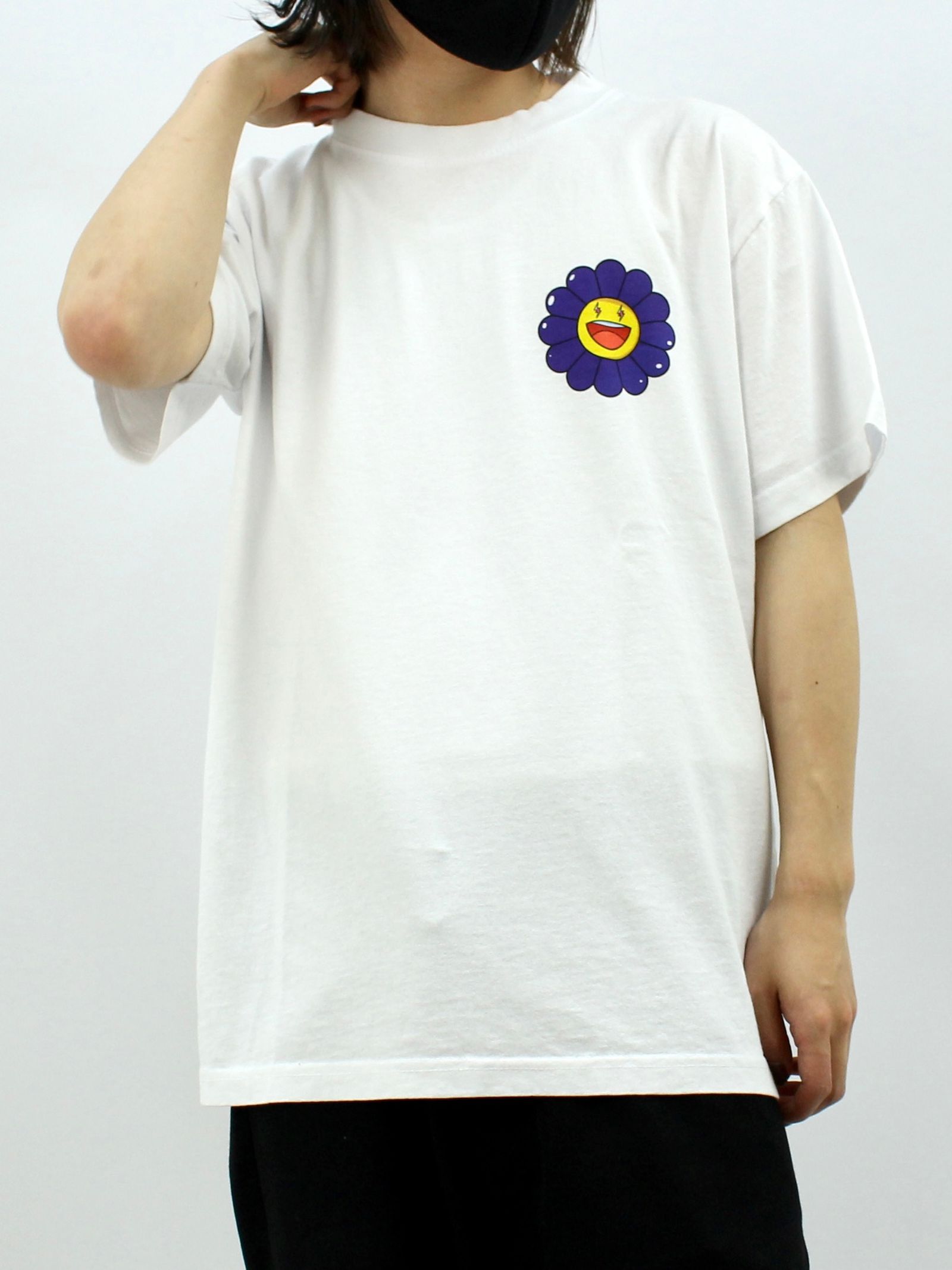 KAIKAI KIKI J BALVIN × TAKASHI MURAKAMI - フラワープリント Tシャツ 