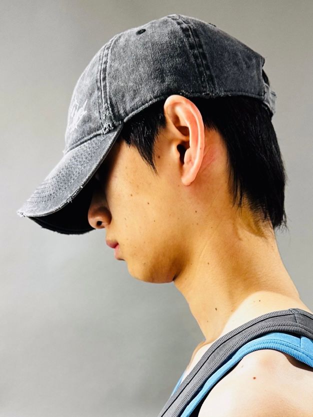 【25AW】スカル ドッグ キャップ / SKULL DOG CAP / ブラック