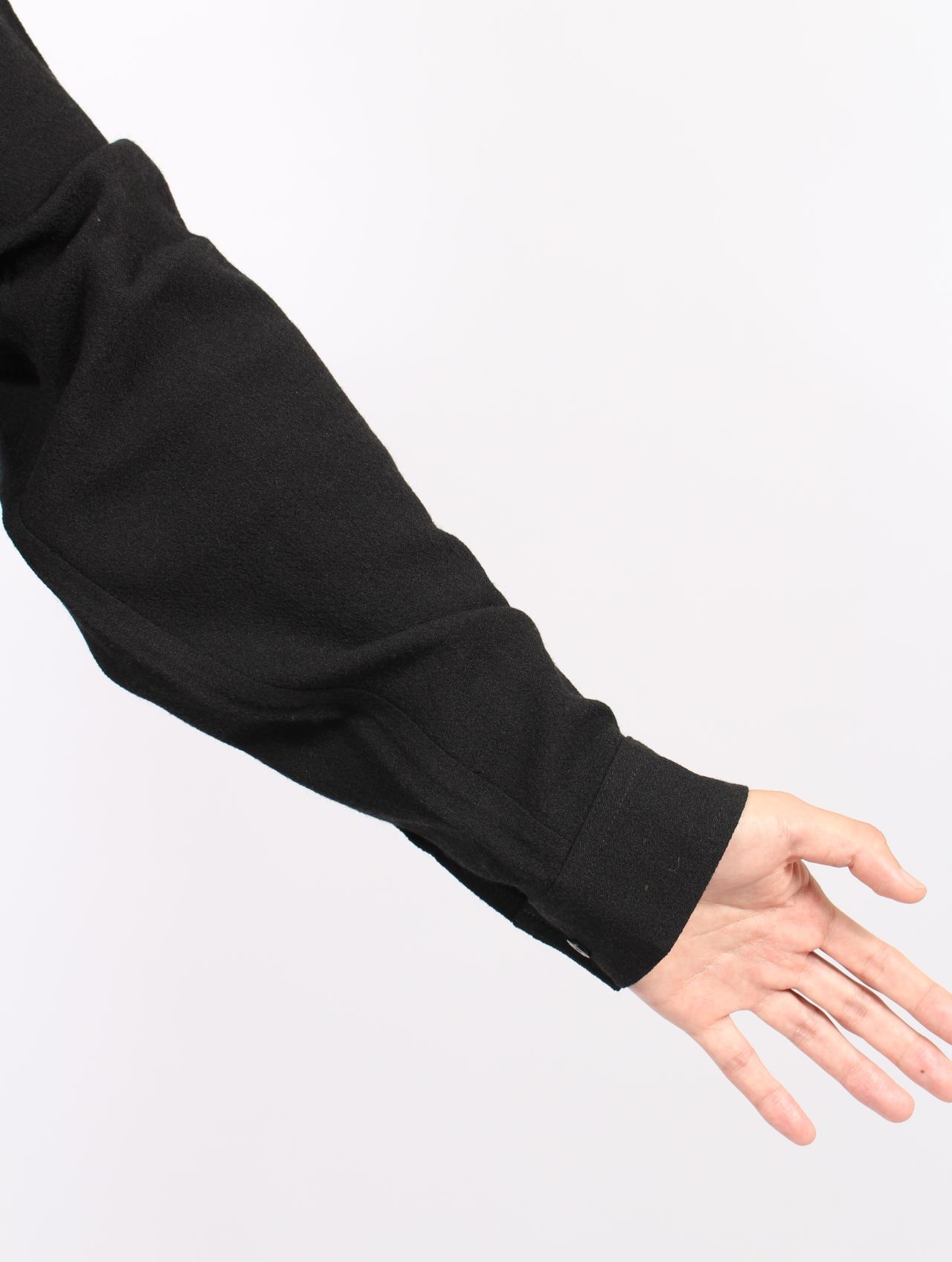 【25AW】定番 センス シャツ 長袖 / SENSE SHIRT / ブラック
