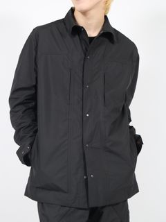 【24AW】6ポケット パネル ワークジャケット / 6POCKET PANEL WORK JACKET / ブラック