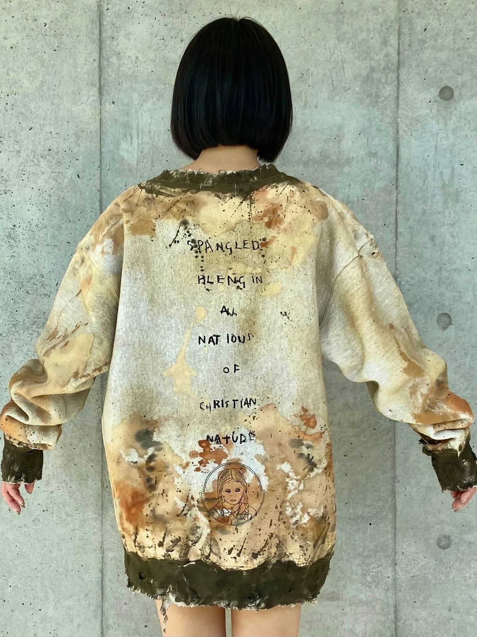 SALE／101%OFF】 Kidill 22aw Henry Darger ダメージ スウェット