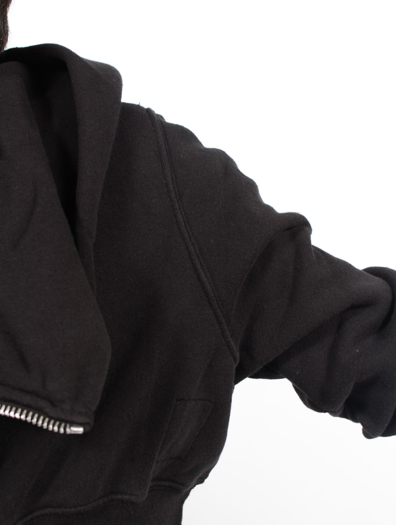 【25AW】マイクロ マウンテン フーディー ジップアップ パーカー / MICRO MOUNTAIN HOODIE / ブラック