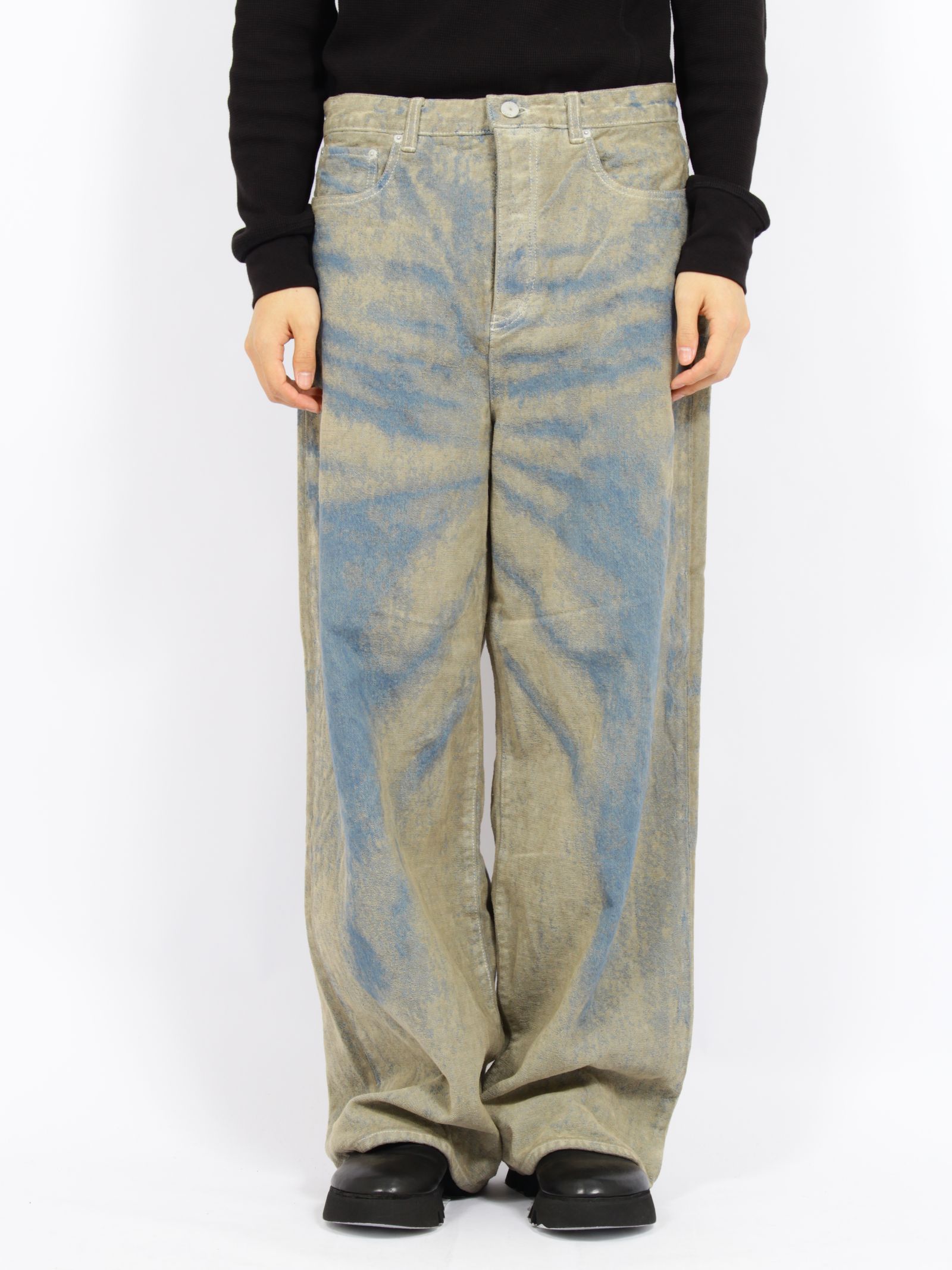 【26AW】ワイド デニム / WIDE DENIM / INDIGO BLEACH(インディゴブリーチ)