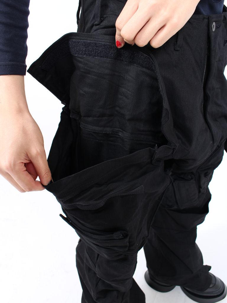 JULIUS - 【24SS】10.5oz ストレッチ デニムトラウザー ガスマスク 