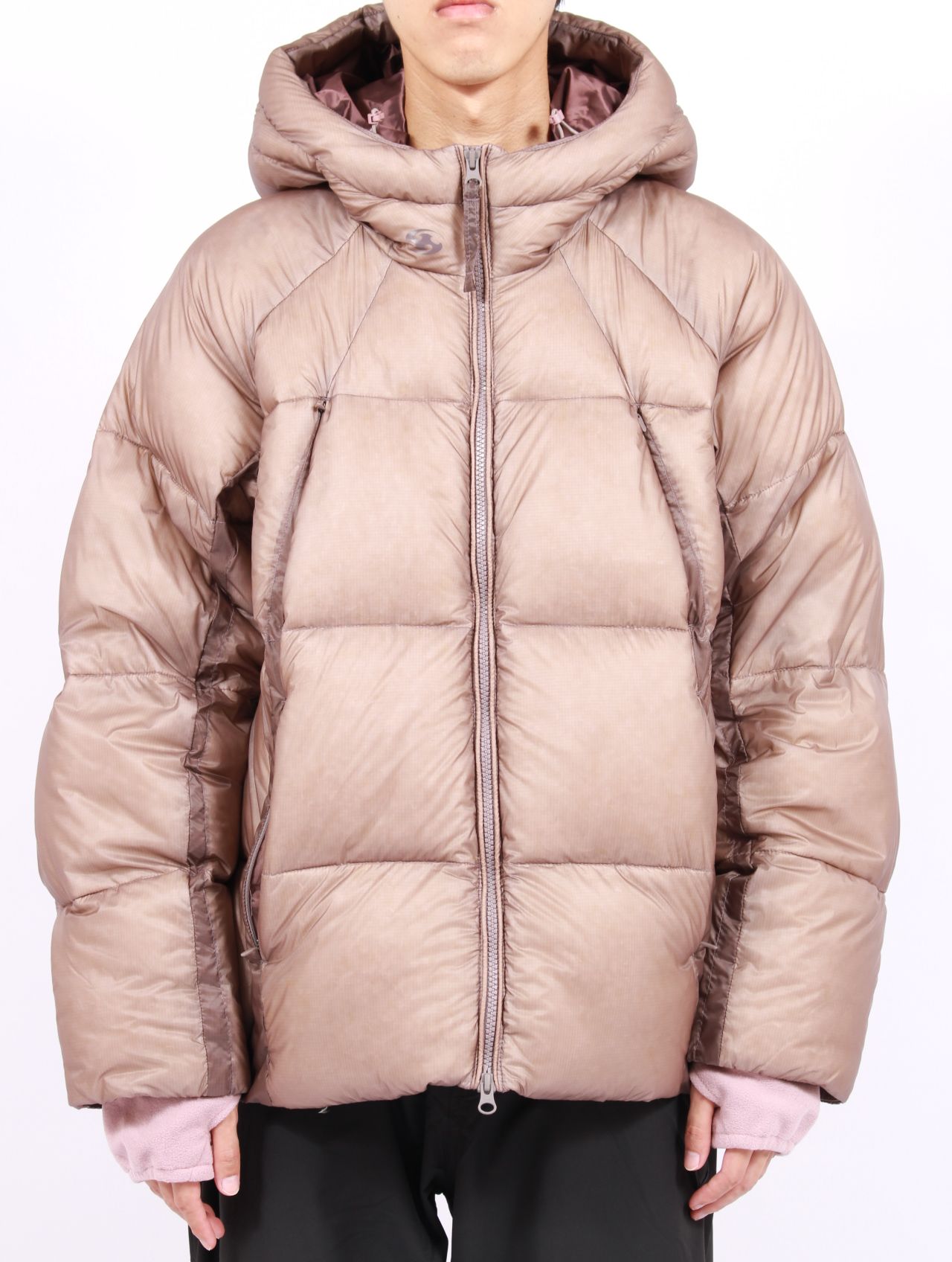 【25AW】シェード パファー ジャケット ダウン / SHADE PUFFER JACKET / アッシュピンク