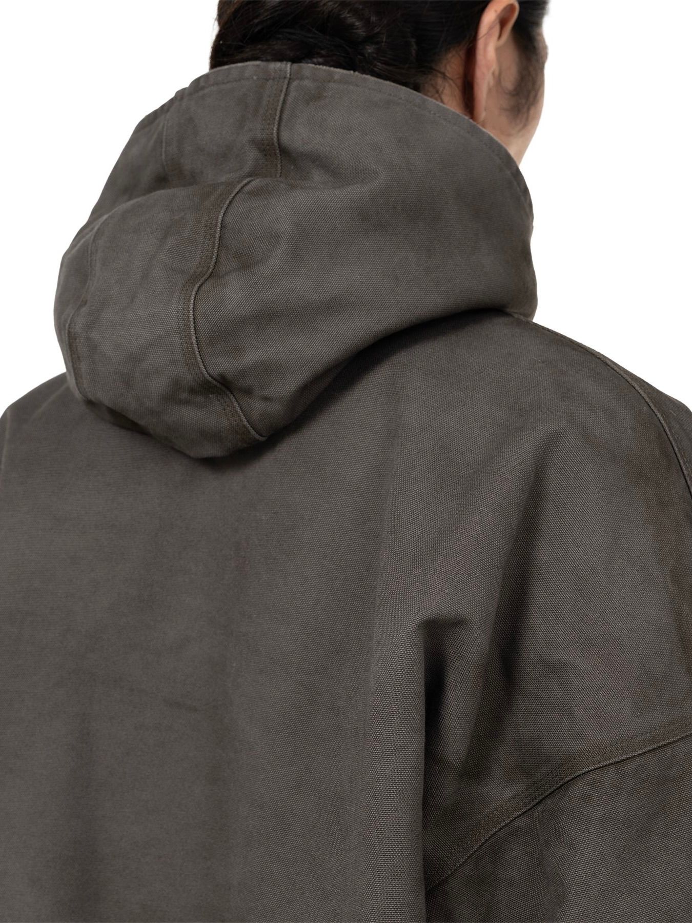 【定番】ボロ ボアダック ジップ パーカー / BORO BOADUCK ZIP PARKA / グレー