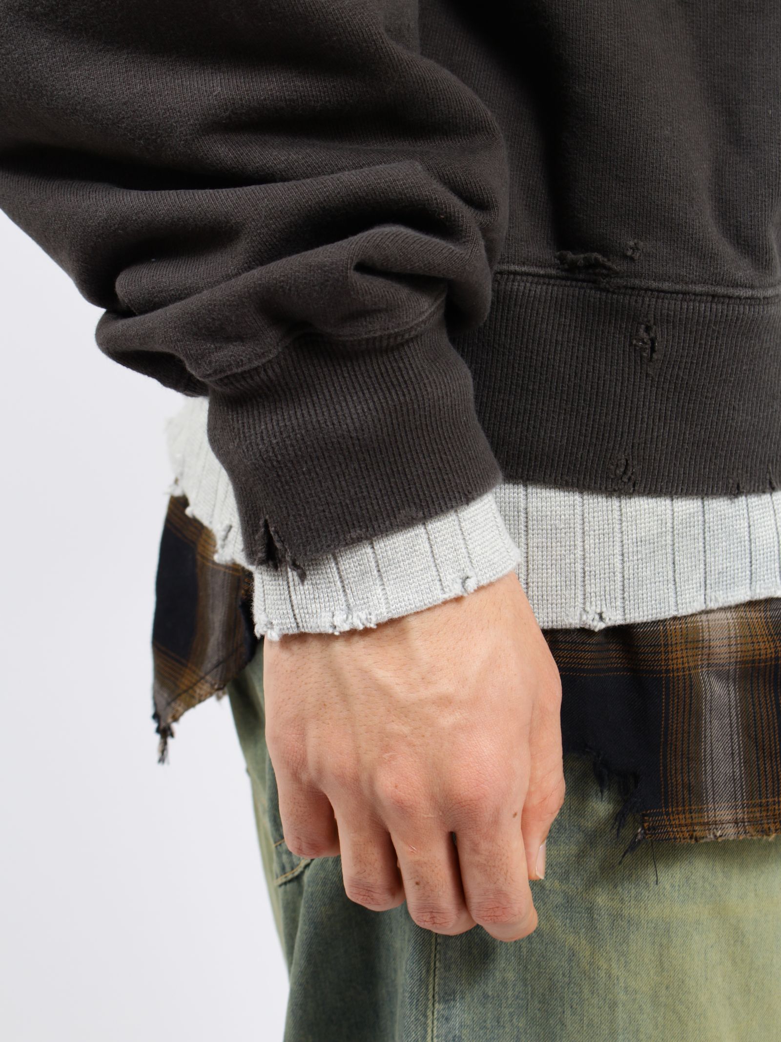 【26SS】トリプル レイヤード ポロ / TRIPLE LAYERED PO / ブラック