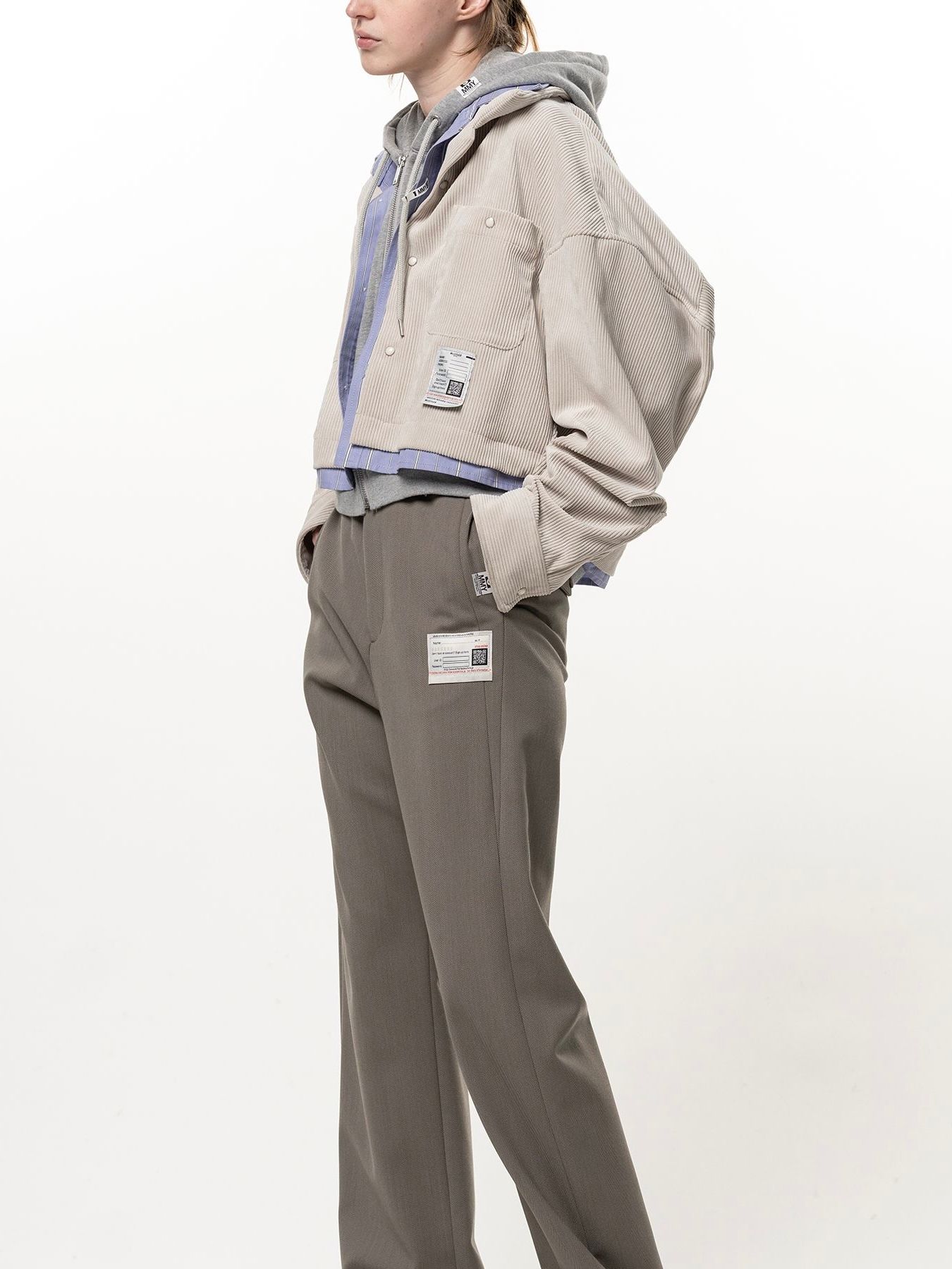 【26AW】スリー レイヤード シャツ / THREE LAYERED SHIRTS / ホワイト