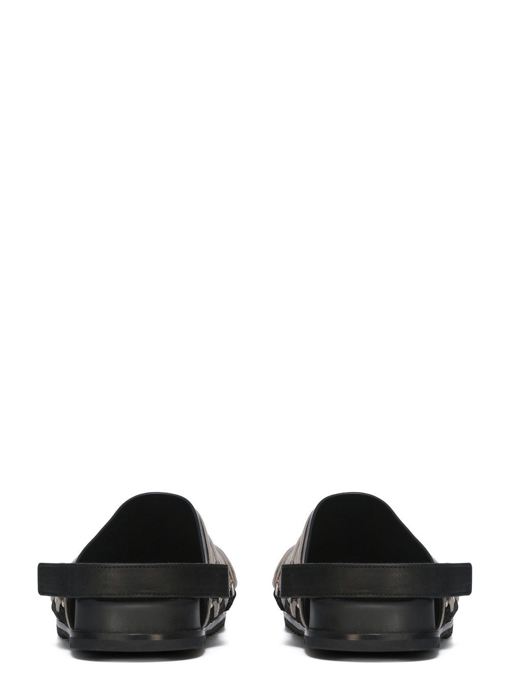 洗練されたデザイン◆Rick Owens◆グラノーラ レザー ミュール RICK OWENS】グラノーラレザーミュール サンダル (RICK OWENS