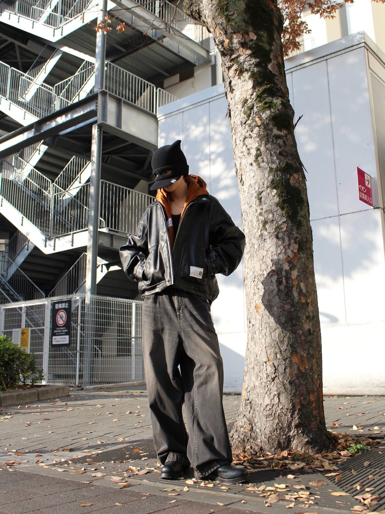 【25AW】ライト ワイド ジーンズ デニム / LIGHT WIDE JEANS / ブラック