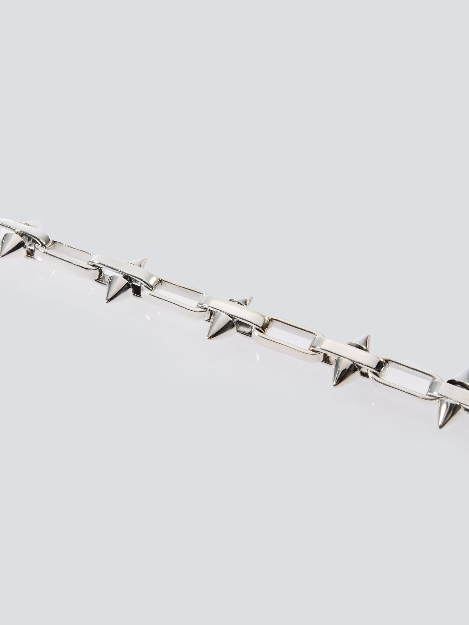 スパイク リンク ブレスレット / SPIKE LINK BRACELET -15mm- / シルバー
