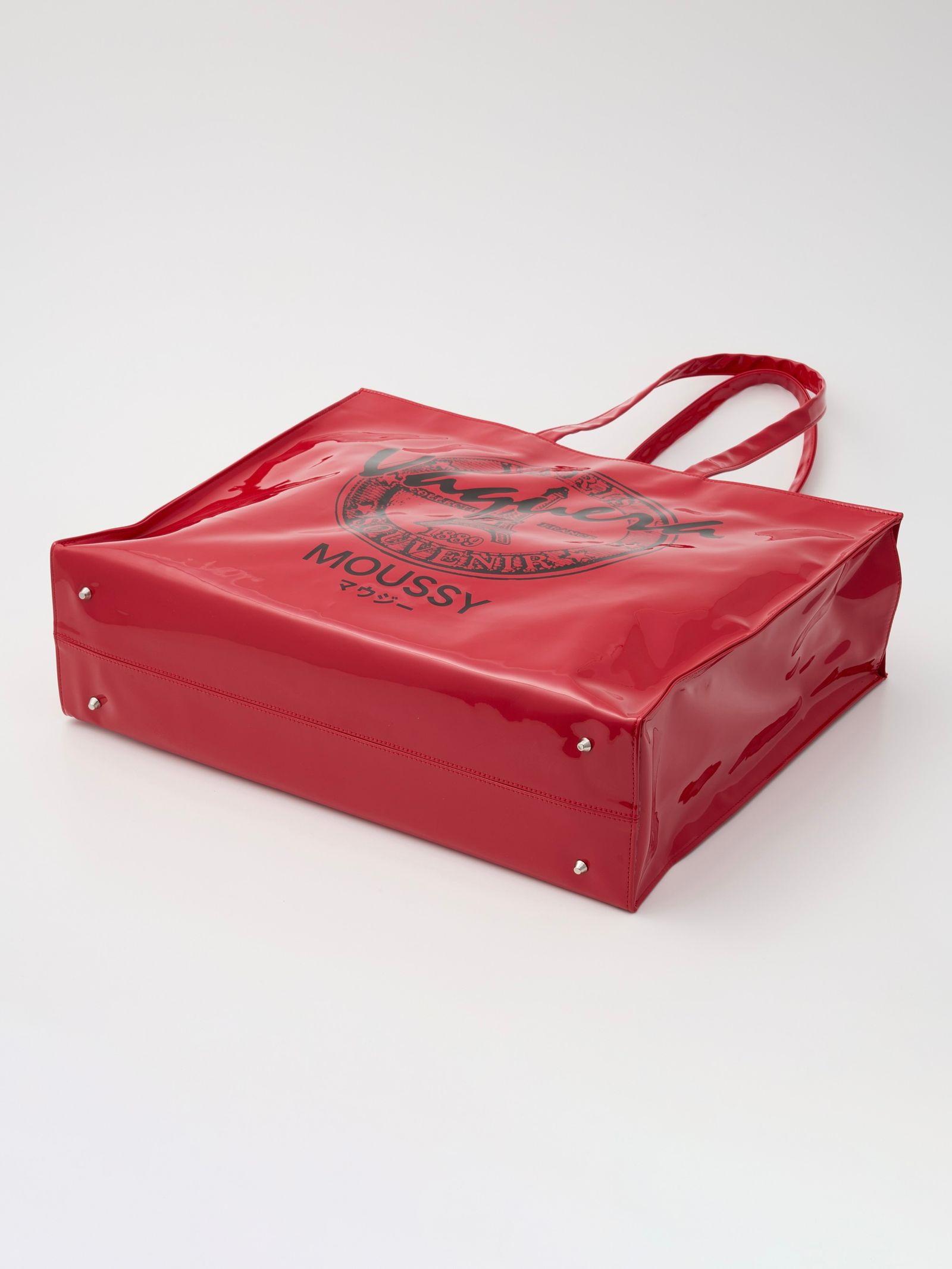 【26SS】ラージ ショッピング バッグ / VQ LARGE SHOPPING BAG / レッド