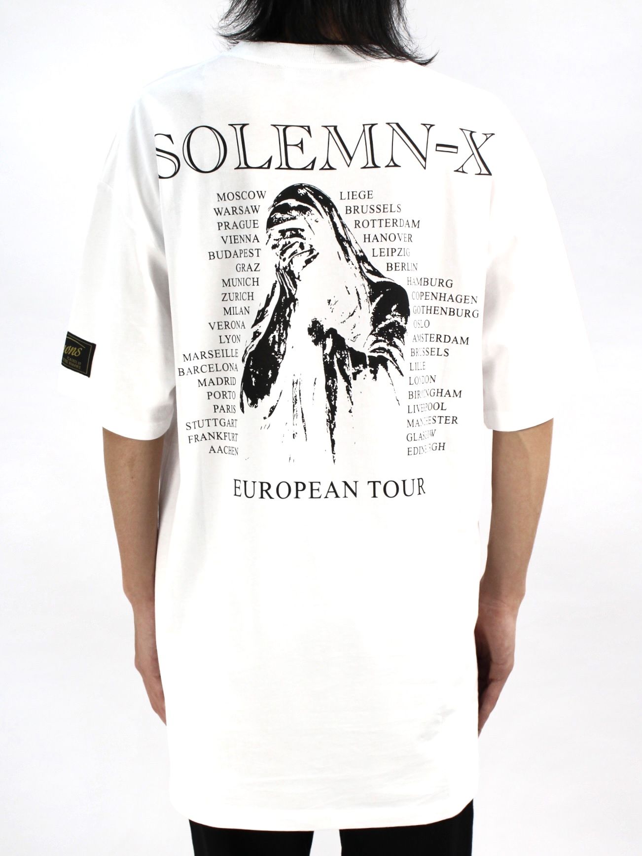 【22SS】オーバーサイズ Tシャツ / Oversized T-shirt soloemn - X / ホワイト - XS - ホワイト