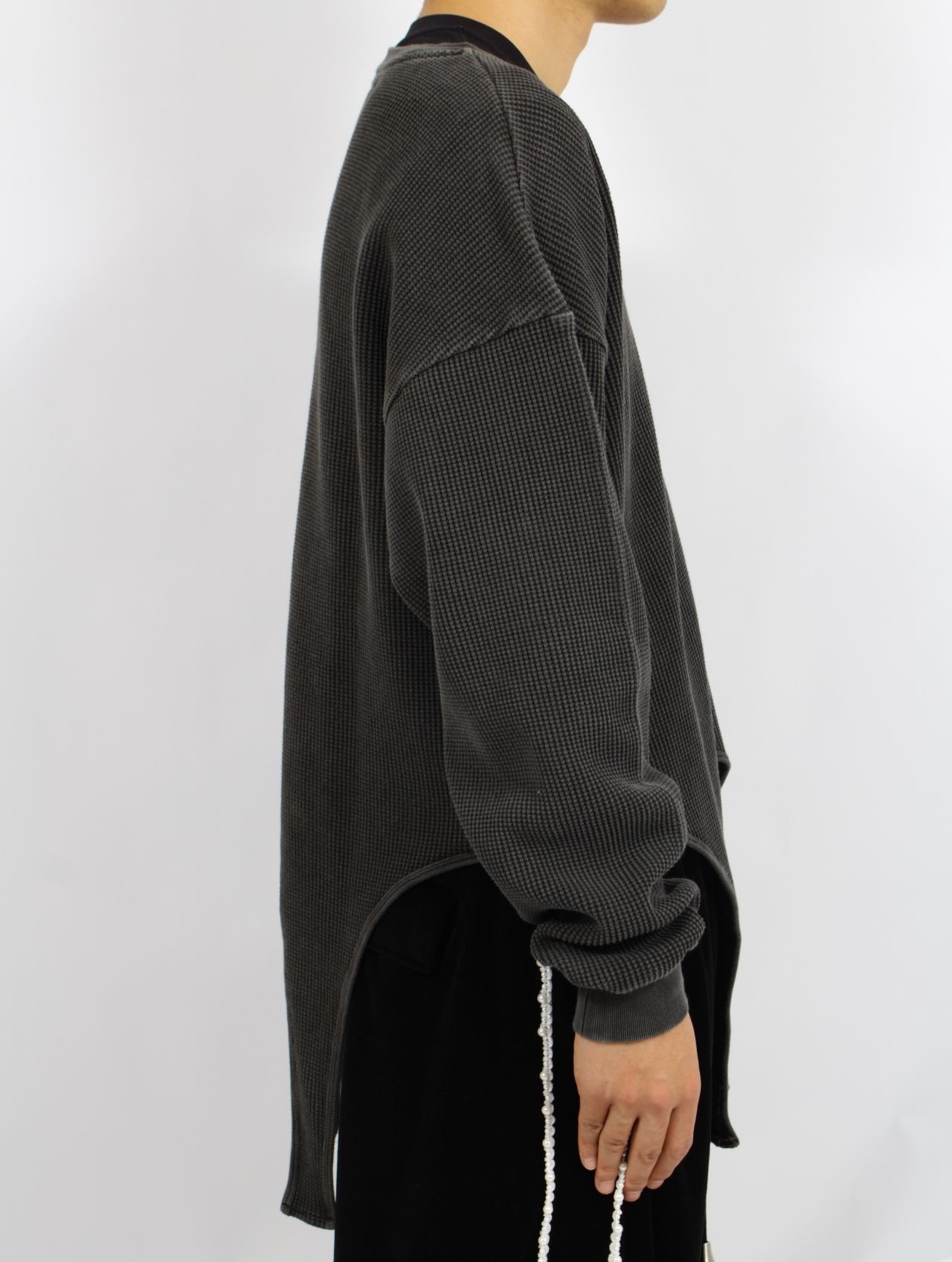 el conductorH - 【25SS】ワッフル テール ロングスリーブ
