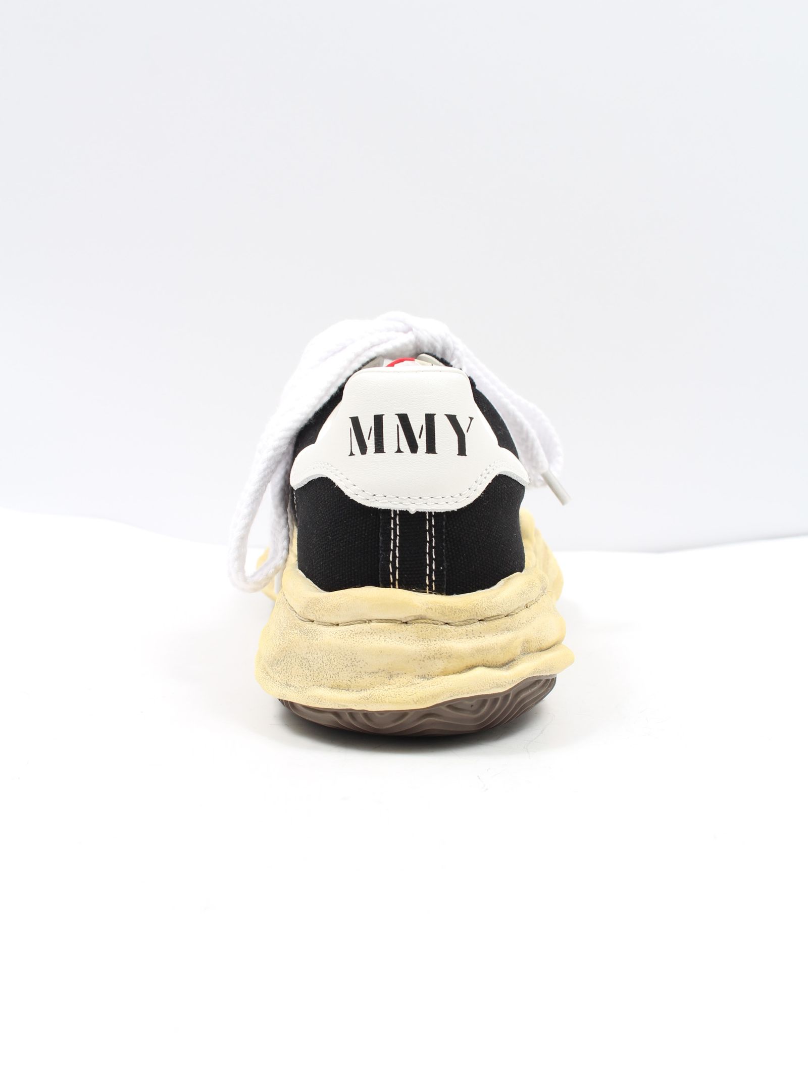 "ブレイキー"キャンバス ダイド ソール ローカット スニーカー / BLAKEY DYED SOLE CANVAS LOW-TOP SNEAKER / ブラック