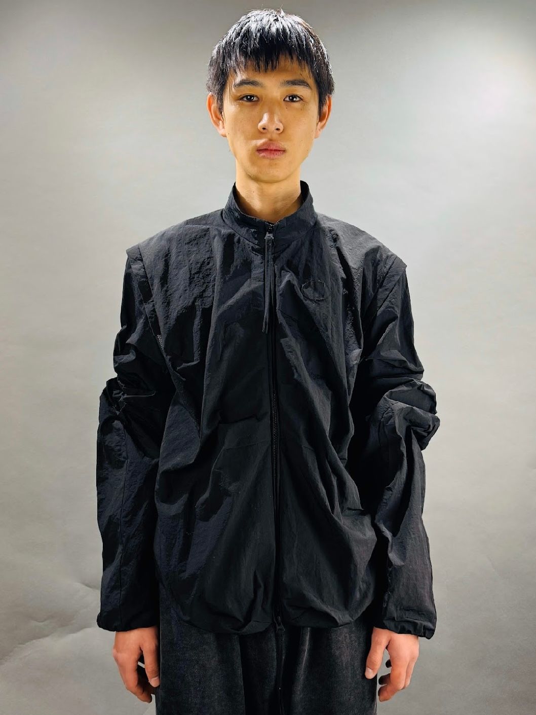 ナイロン　ブルゾン SYUMAN. - 【25AW】オーバーサイズ ナイロン ブルゾン