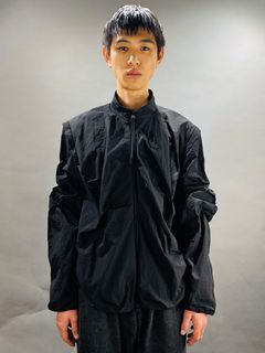 【25AW】オーバーサイズ ナイロン ブルゾン / OVERSIZED BLOUSON by HARDNYLON / ブラック