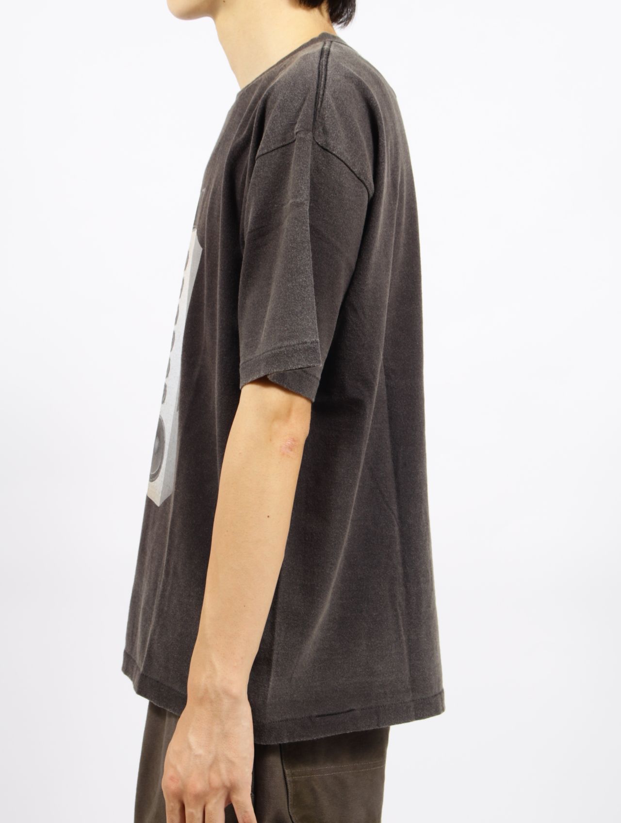【25AW】スピーカー グラフィック Tシャツ 半袖 カットソー / SPEAKER T-SHIRTS / ブラック