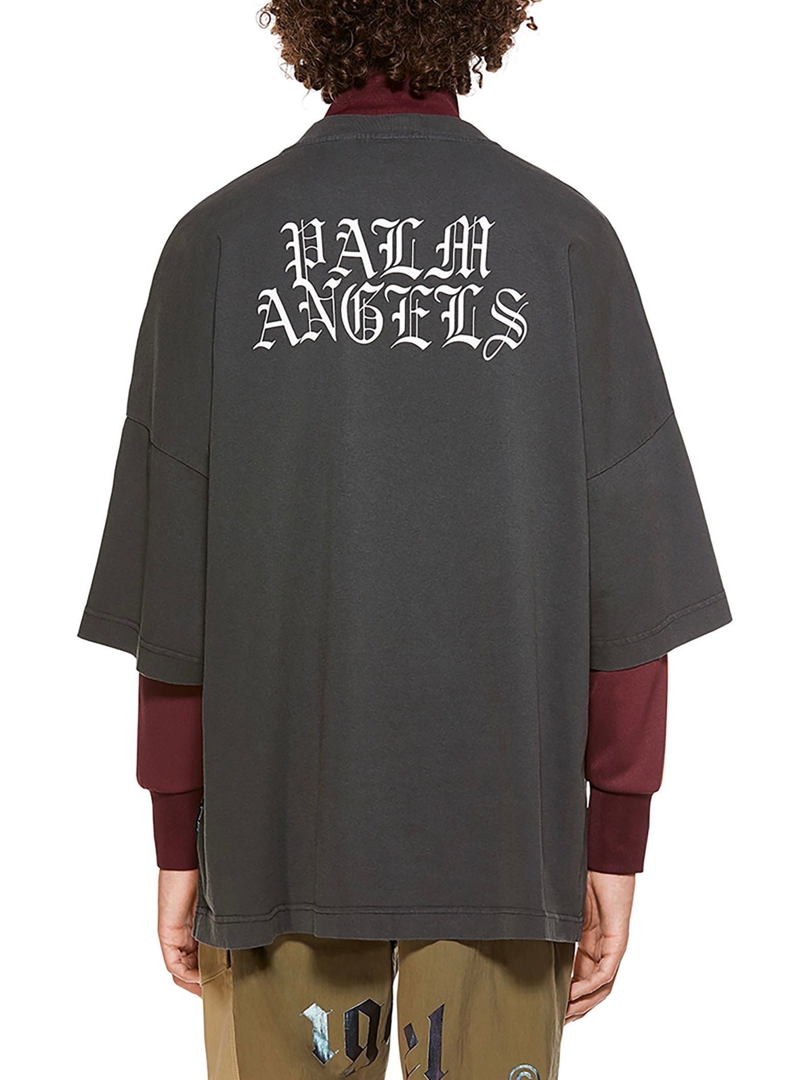 Palm Angels burning hed Tシャツ Mサイズ 受賞店舗 - educativaosasco