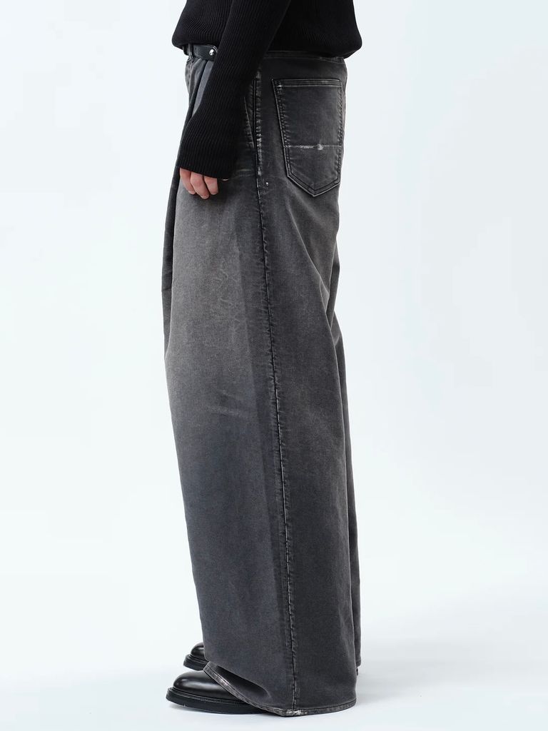 SUBLATIONS - 【24AW】モールスキン 2タック ワイド バギー パンツ 