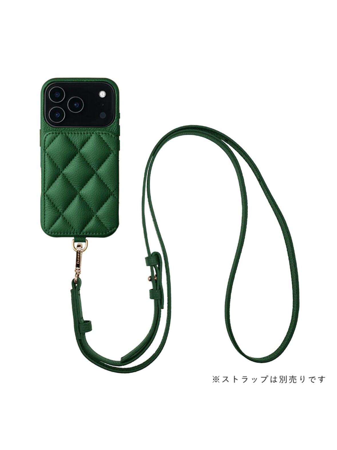 【iPhone 17 Pro】グレース スマートフォンケース / GRACE / グリーン