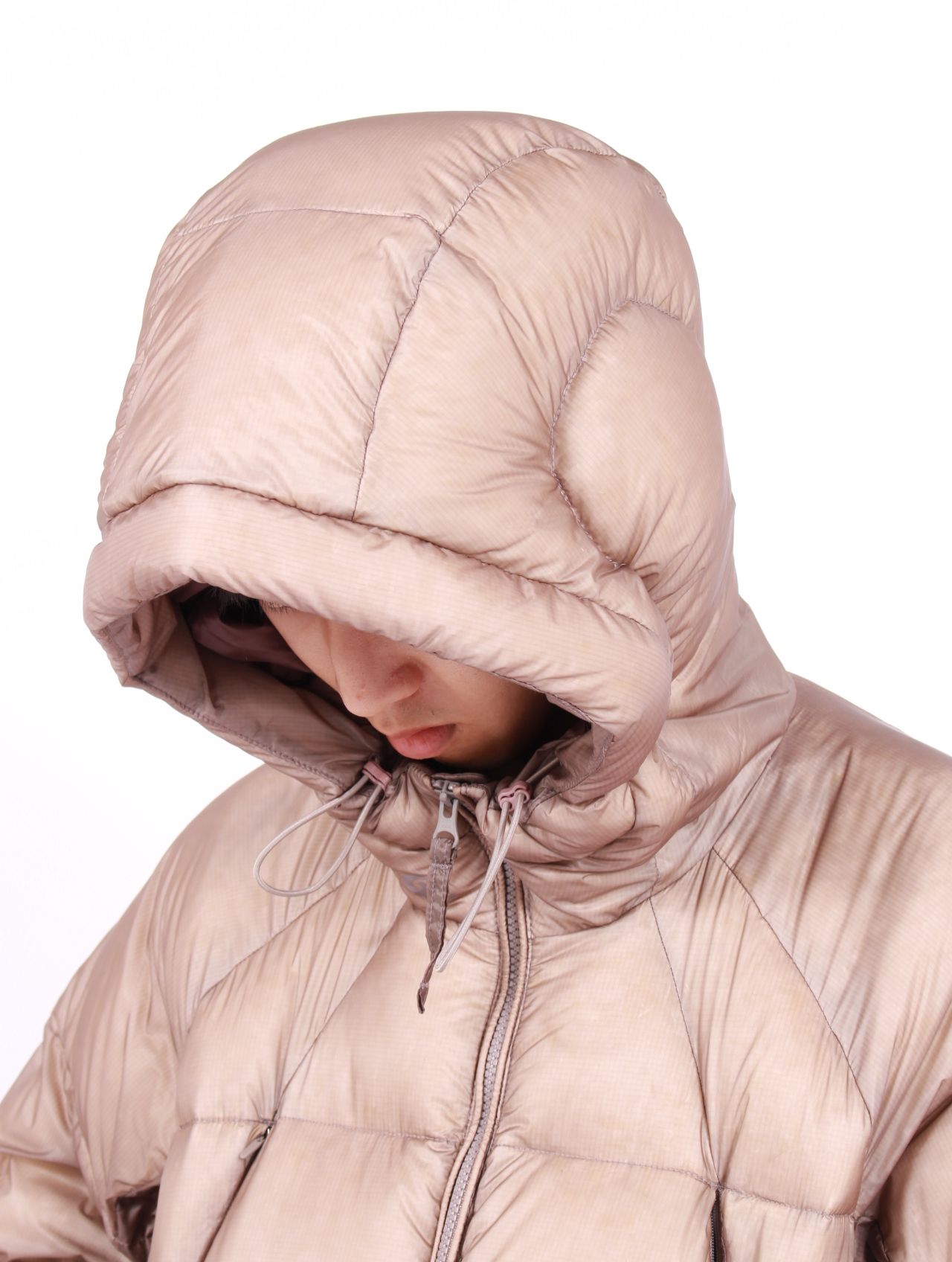 【25AW】シェード パファー ジャケット ダウン / SHADE PUFFER JACKET / アッシュピンク