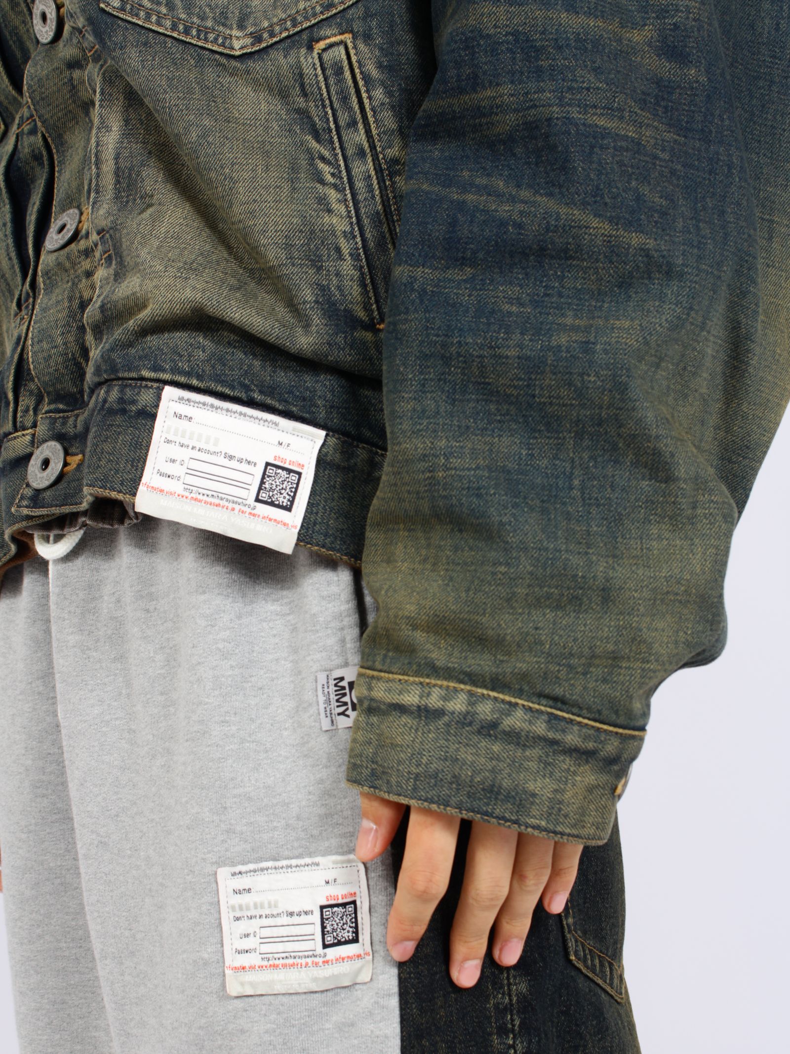 【26AW】 レイヤード デニム ジャケット / LAYERED DENIM JACKET / インディゴ