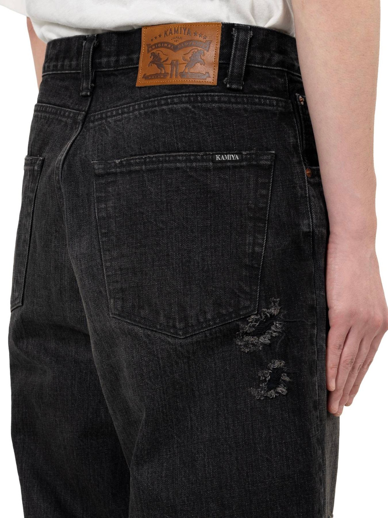 【25AW】スーパー バギー ジーンズ / SUPER BAGGY JEANS / ブラック