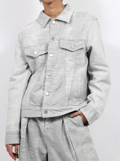 【25SS】サードタイプ デニム ジャケット / 3RD TYPE DENIM JACKET / グレー