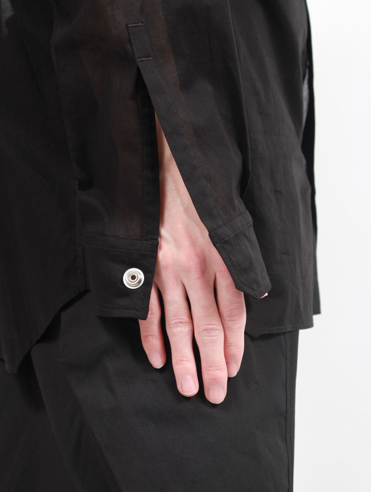 rick風　シャツジャケット RICK OWENS - 【25SS】ラリー フォグポケット スナップボタン